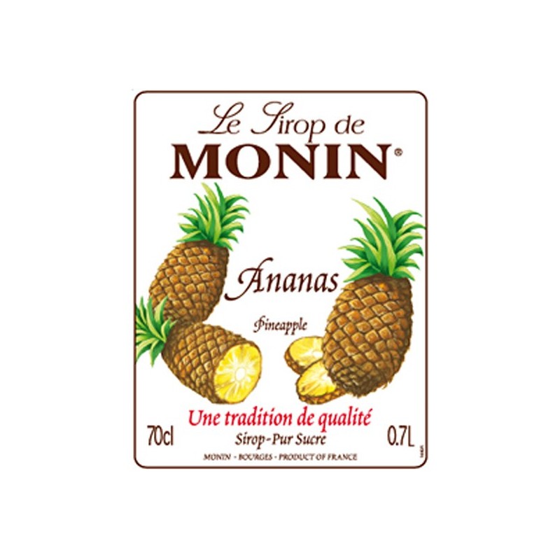 ANANAS - Purée de fruits MONIN 1L