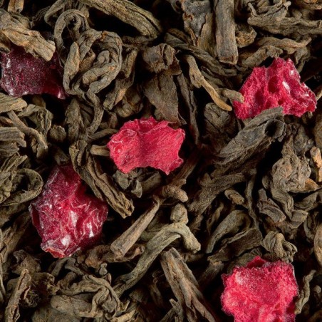 Pu Erh Fruits Rouges 100g - Thé sombre Dammann