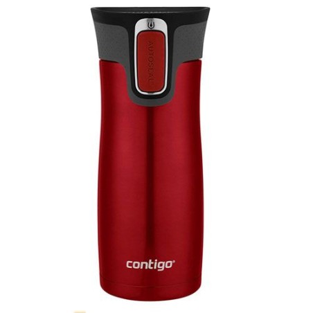 WestLoop Rouge - Thermo mug en acier inoxydable Contigo 470ml