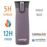 WestLoop Prune foncé - Thermo mug en acier inoxydable Contigo 470ml