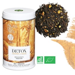 Détox Indienne Bio - Boite métal vrac 100g de thés Palais des thés