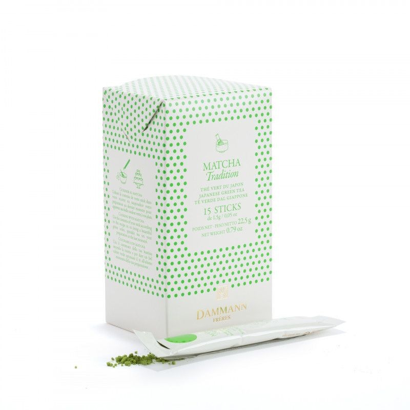 Matcha Traditionnel - Boite 15 Sticks Thé vert Dammann