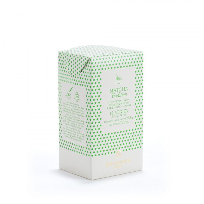 Matcha Traditionnel - Boite 15 Sticks Thé vert Dammann