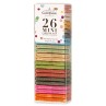 Reglette 26 Mini Tablettes de Chocolat assortis Café-Tasse 234g