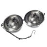 Boule à thé ronde en inox perforé diamètre 6,4cm Dammann