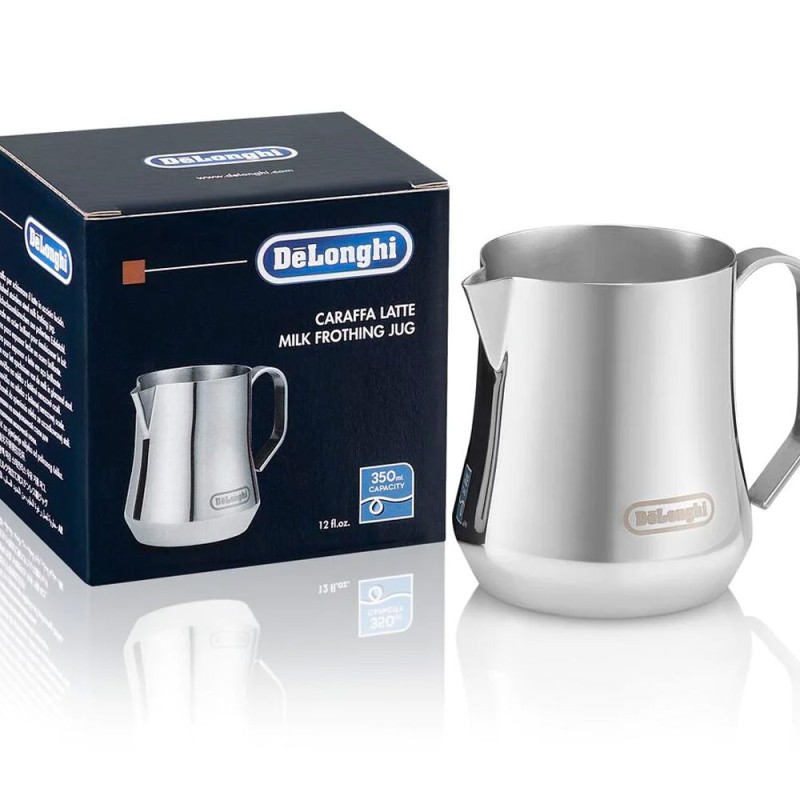Pot à lait inox Délonghi 350ml - Accessoire machine à café Délonghi Pot à lait inox Délonghi 350ml - Accessoire machine à café Délonghi