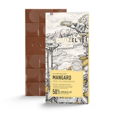 Mangaro Lait Madagascar 50% 70g - Cluizel