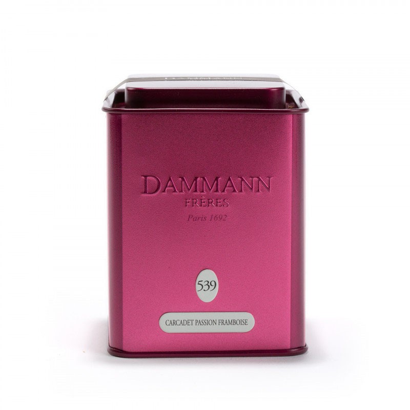 Carcadet Passion Framboise – Tin métal 100g de Carcadet Dammann