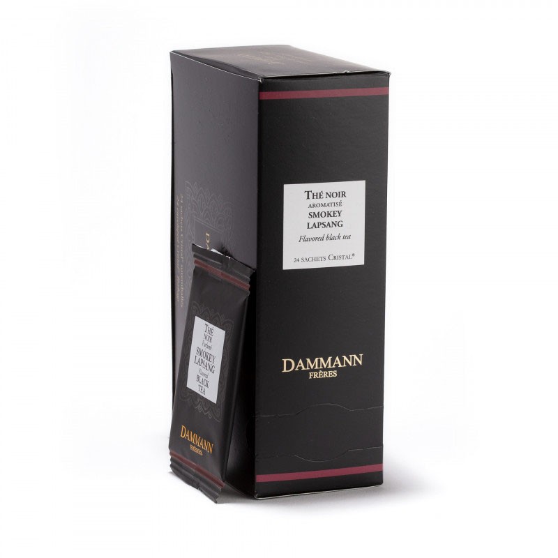 Smokey Lapsang - Boite 24 sachets suremballés de thé Dammann Smokey Lapsang - Boite 24 sachets suremballés de thé Dammann