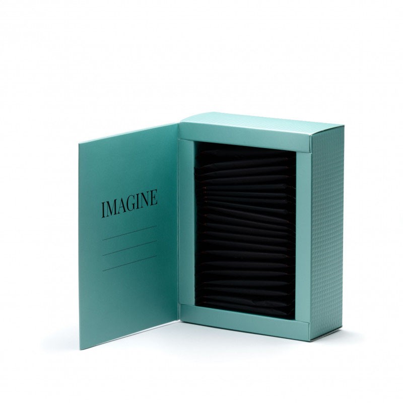 Imagine - Coffret 20 sachets de thés noirs Dammann suremballés