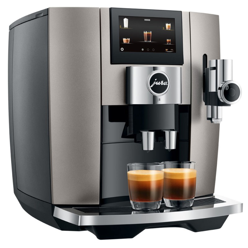 Jura J8 Midnight Silver (EA) - Machine à café en grains automatique