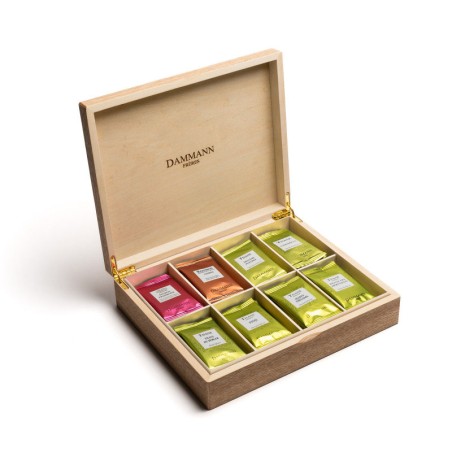 Coffret 48 Sachets Bois Clair - Coffret d' infusion Dammann