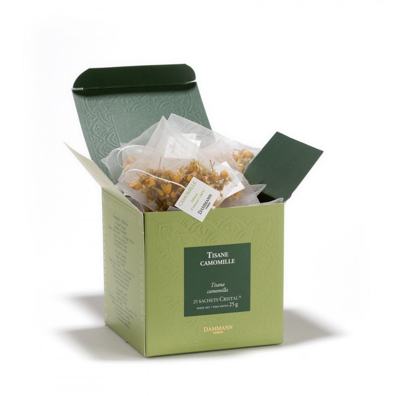Camomille - Boite 25 sachets cristal vrac Dammann
