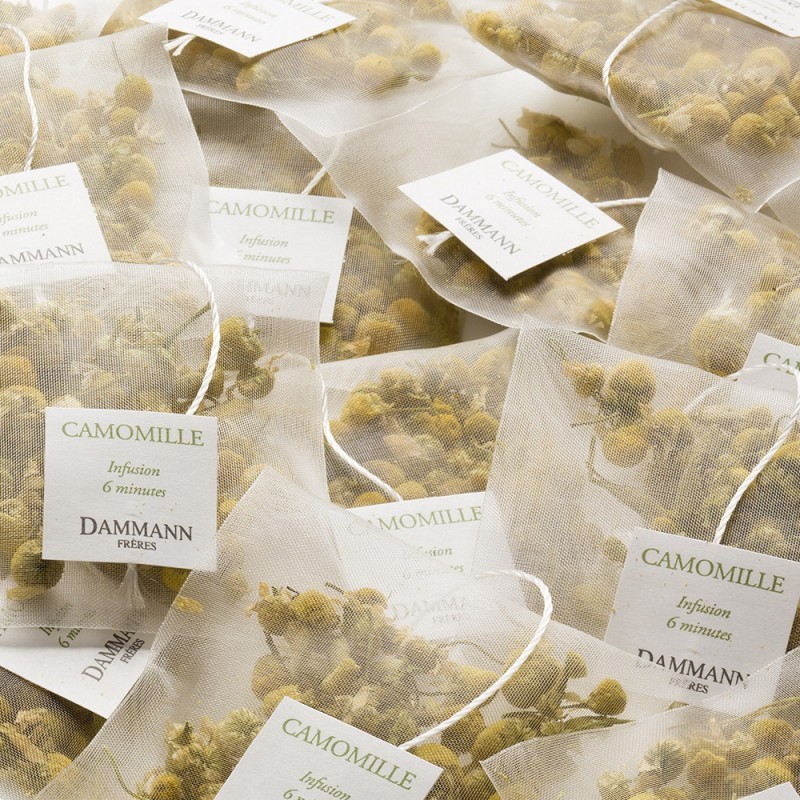 Camomille - Boite 25 sachets cristal vrac Dammann