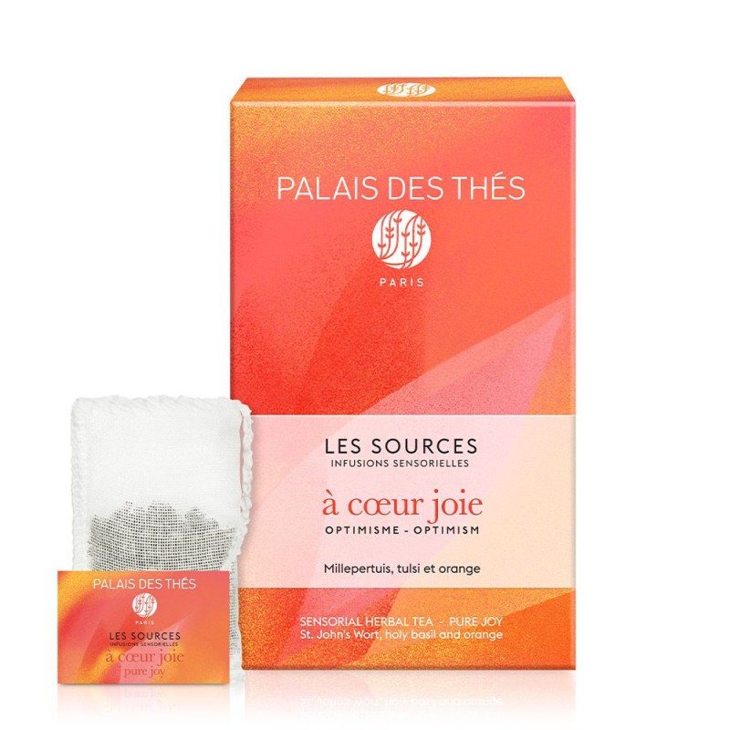 À Coeur Joie - Boite 20 sachets d'infusion Bio Palais des Thés