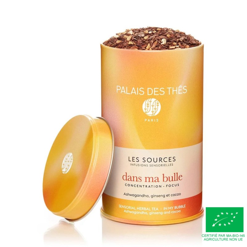 Dans ma Bulle - Boite métal 140g d'infusion Bio Palais des Thés