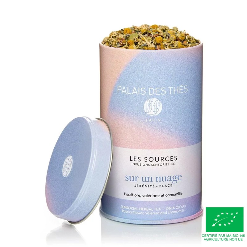 Sur un Nuage - Boite métal 100g d'infusion Bio Palais des Thés