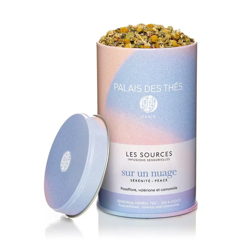 Sur un Nuage - Boite métal 100g d'infusion Bio Palais des Thés