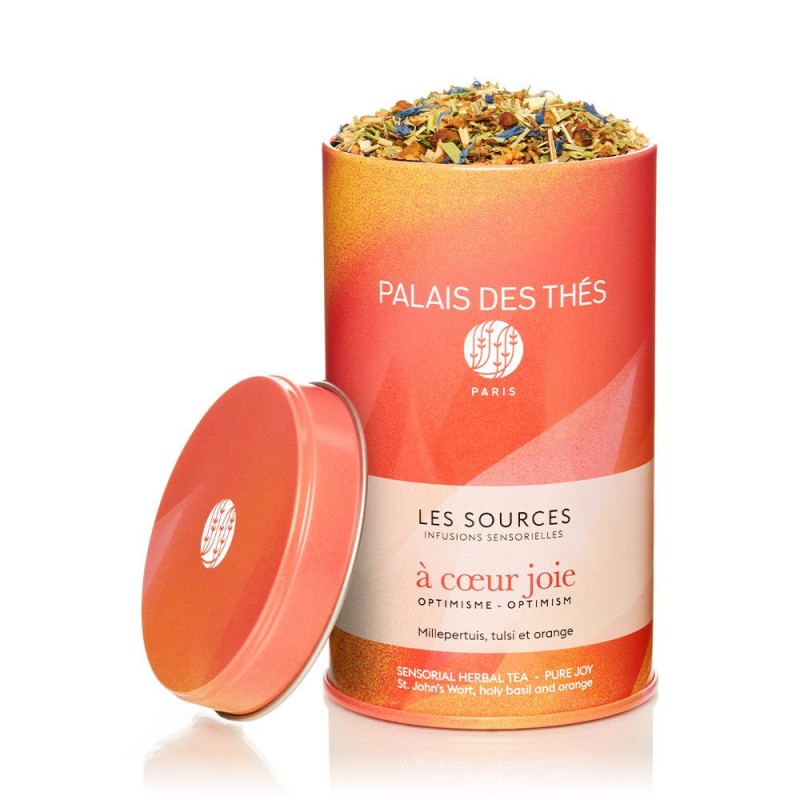 À Coeur Joie - Boite métal 100g d'infusion Bio Palais des Thés