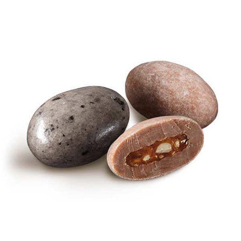 Duo caramel beurre salé  – Amandes grillées Médicis