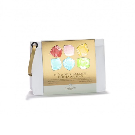 Sunshine - Assortiment de 16 thés et infusions glacés Dammann