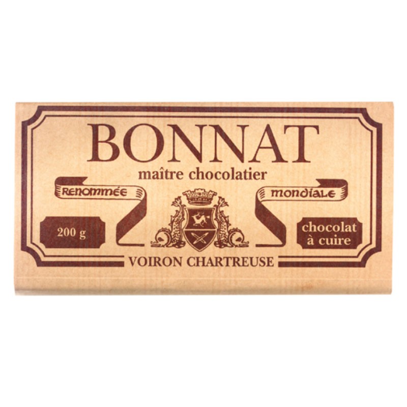 Chocolat à cuire - Tablette de chocolat 200g Bonnat