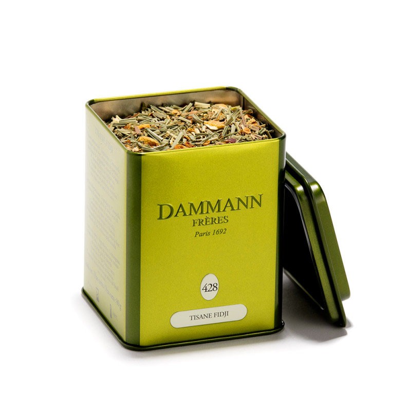 Tisane Fidji – Tin métal 80g de tisane Dammann