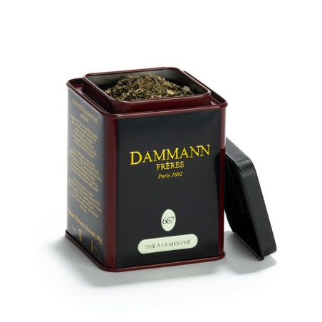 Thé vert Menthe Aromatisé - Tin 100g Dammann