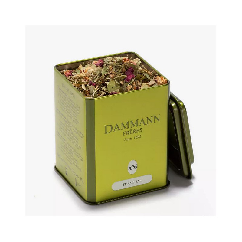 Tisane Bali - Tin métal Dammann 45g