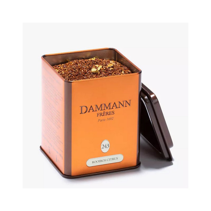 Rooibos Citrus - Tin métal Dammann 100g