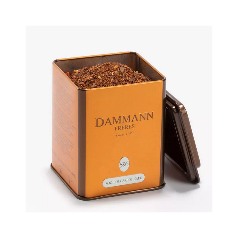 Rooibos Carrot Cake – Tin 100g de Rooibos Dammann