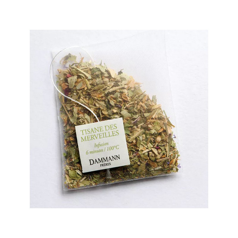 Tisane des Merveilles - Boite 25 Sachets Cristal Dammann