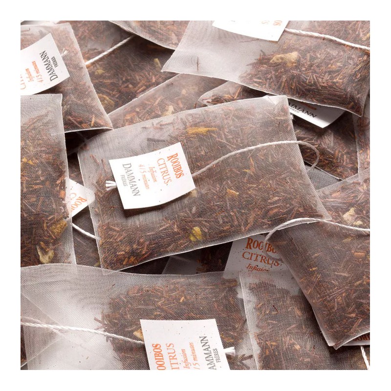 Rooibos Citrus - Boite 25 sachets cristal Dammann