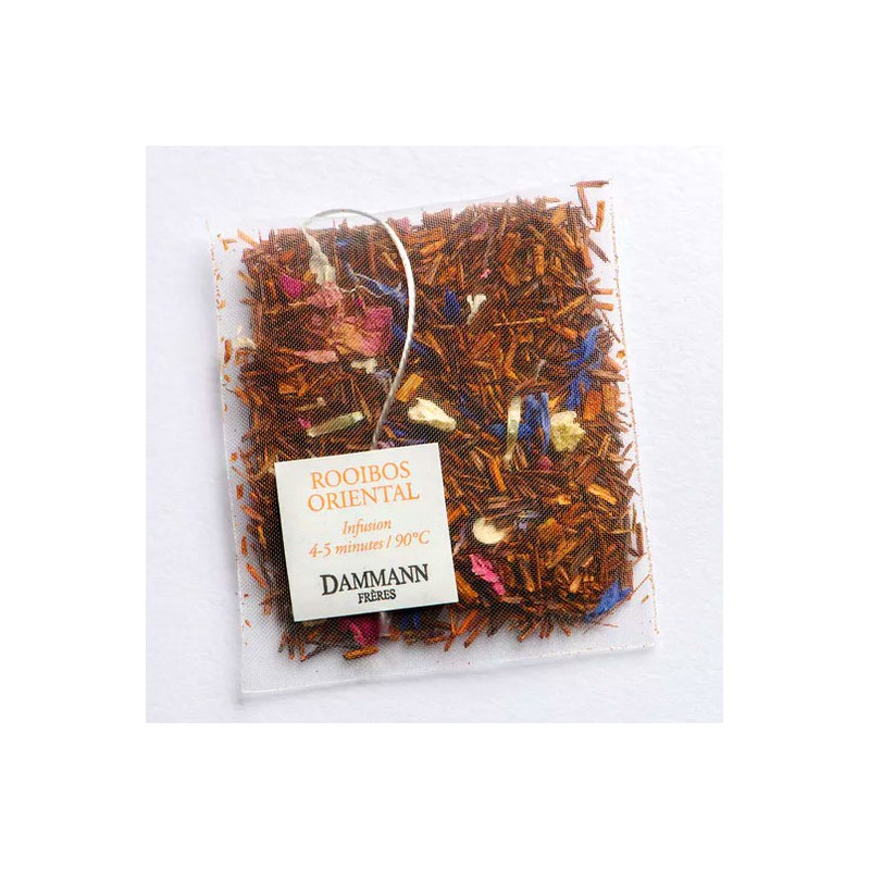 Rooibos Oriental - Boite 25 sachets cristal vrac Dammann