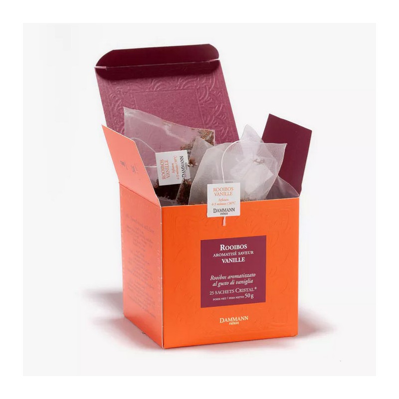 Rooibos Vanille - Boîte 25 sachets cristal Dammann