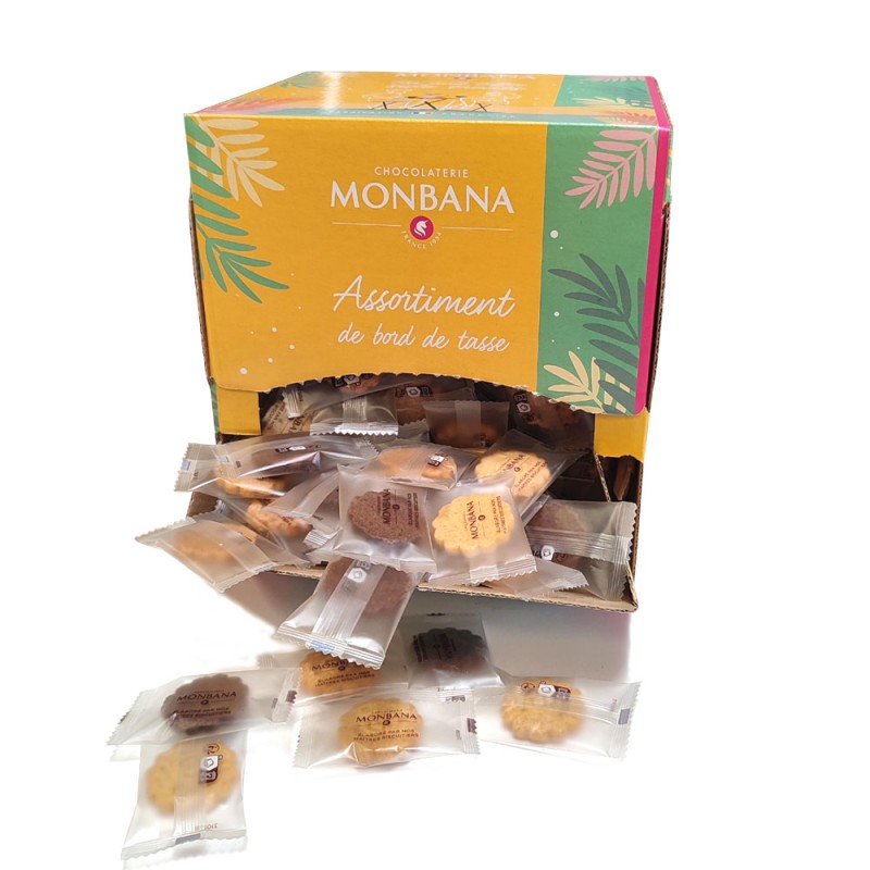 Mix Biscuits - Boite distributrice 200 pièces Monbana