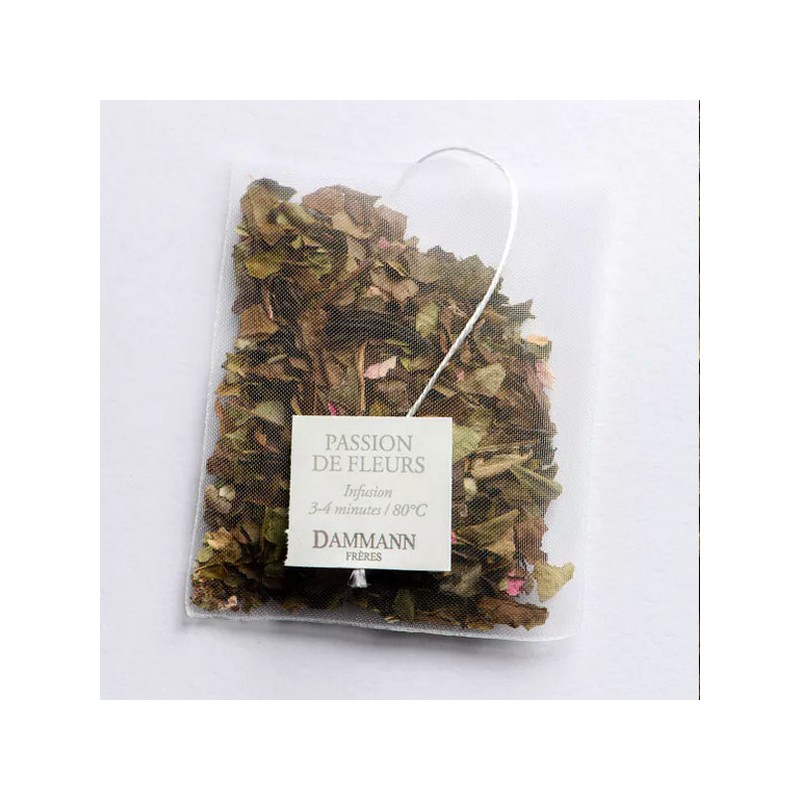 Passion de Fleurs - Boîte 25 sachets cristal Dammann