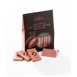 Pochette Ruby - 12 Mini tablettes Café-Tasse