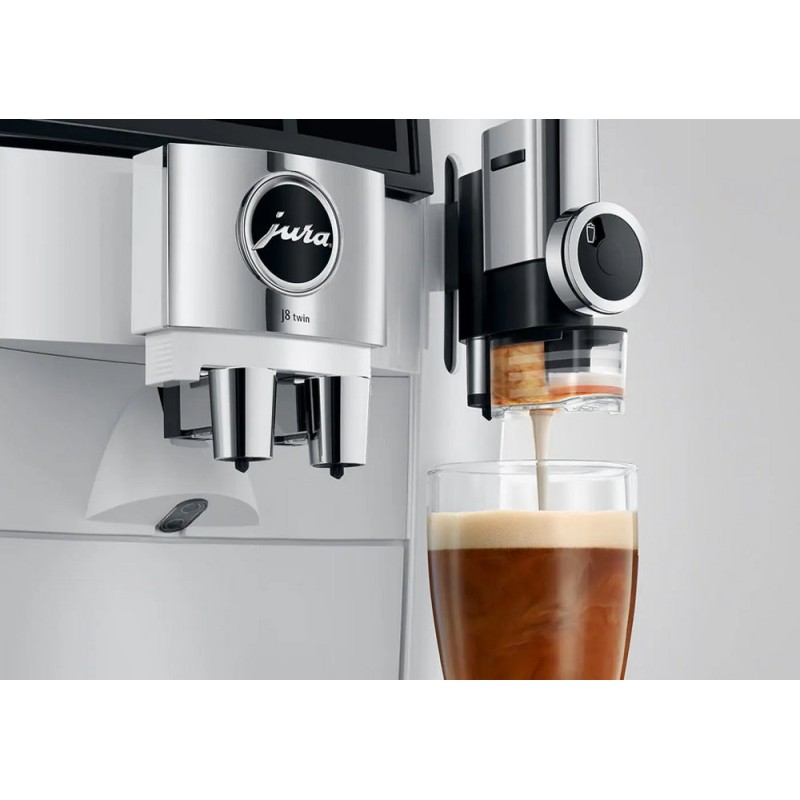 J8 twin Diamond White - Machine à café automatique JURA