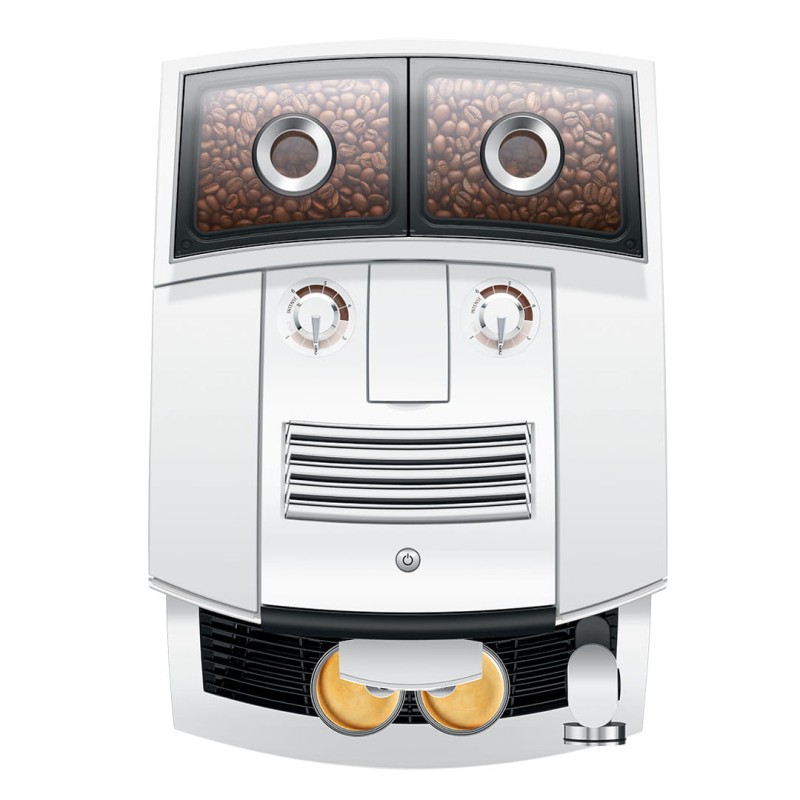 J8 twin Diamond White - Machine à café automatique JURA