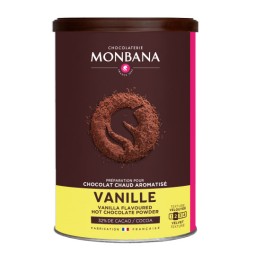 Vanille - Chocolat en poudre arômatisé  250g Monbana
