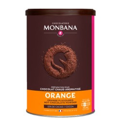 Orange - Chocolat en poudre 250grs Monbana