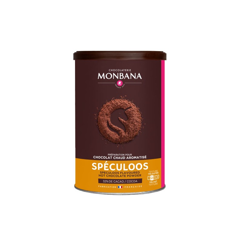 Spéculoos - Chocolat en poudre arômatisé 250g Monbana