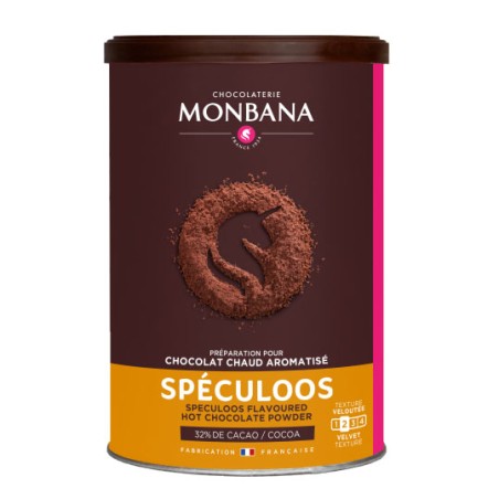 Spéculoos - Chocolat en poudre arômatisé 250g Monbana